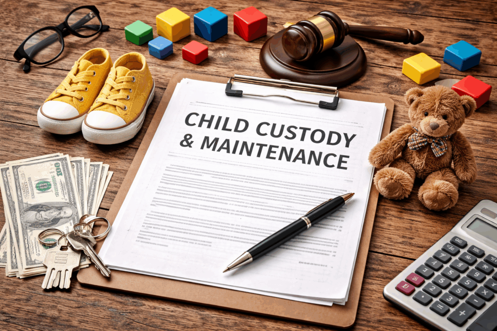 Child Custody and Maintenance in India: Legal Rights, Process & Practical Guidance